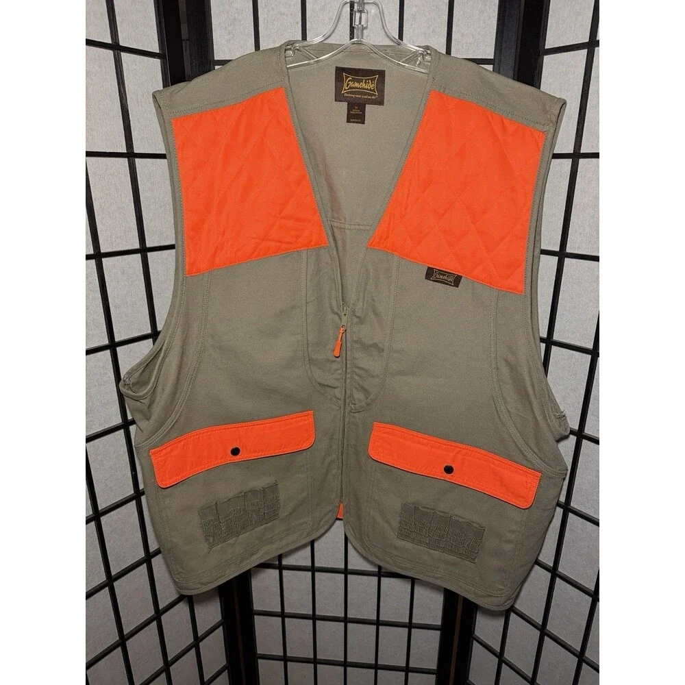 Hunting Vest Gamehide Size 3X  Orange/Gray‎ Safety NWOT
